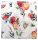 Textil szalvéta 40x40cm egzotikus virág mintával