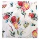 Textil szalvéta 40x40cm egzotikus virág mintával