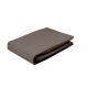 Gumis pamut jersey lepedő 180x200 + 25 cm / csoki barna