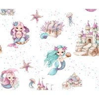 Pamutvászon - gyermek mintás