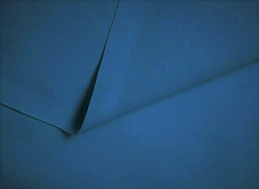 Kobaltkék egyszínű pamutvászon - 160 cm széles