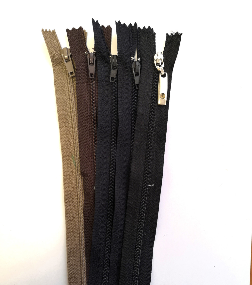 Image of RT0 20 cm zárt műanyag spirál fogú 5 db -os cipzár csomag