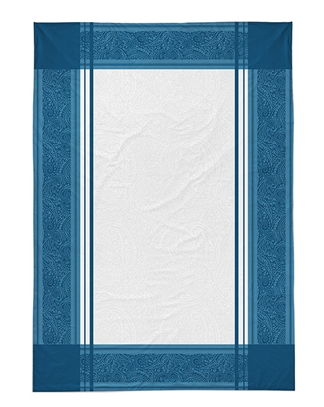 Elegáns pamut konyharuha - kék - 50x70 cm