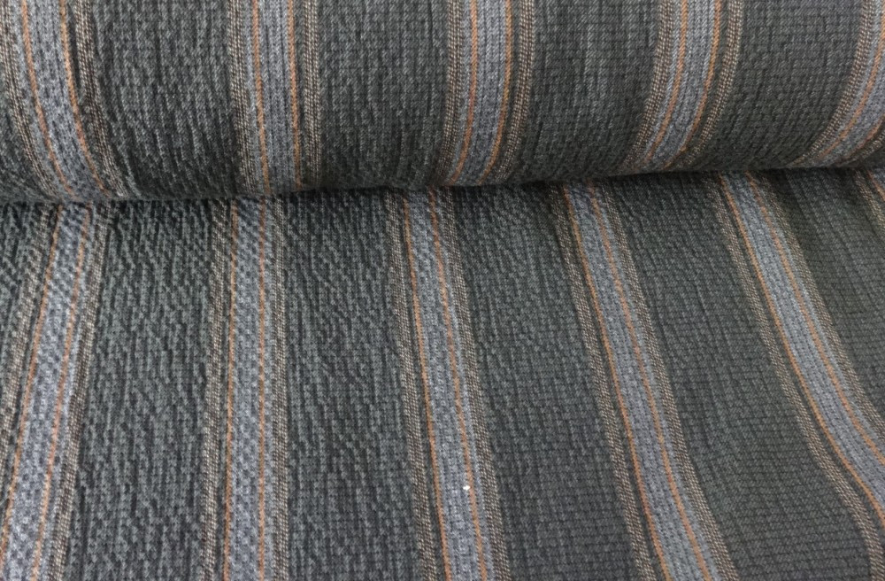 Csíkos polyester szövet textil - méteráru - 150 x 120 cm