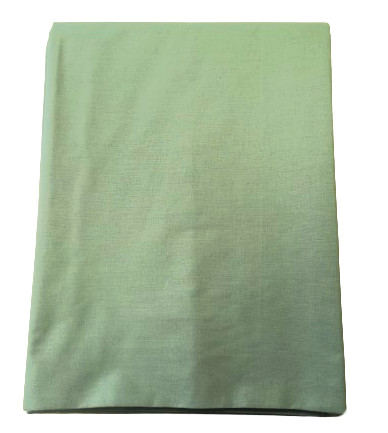 II.osztályú pasztell zöld pamutvászon lepedő - 180x220 cm