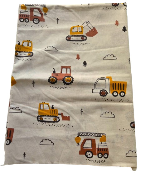 Maradék textil bézs-barna munkagépes