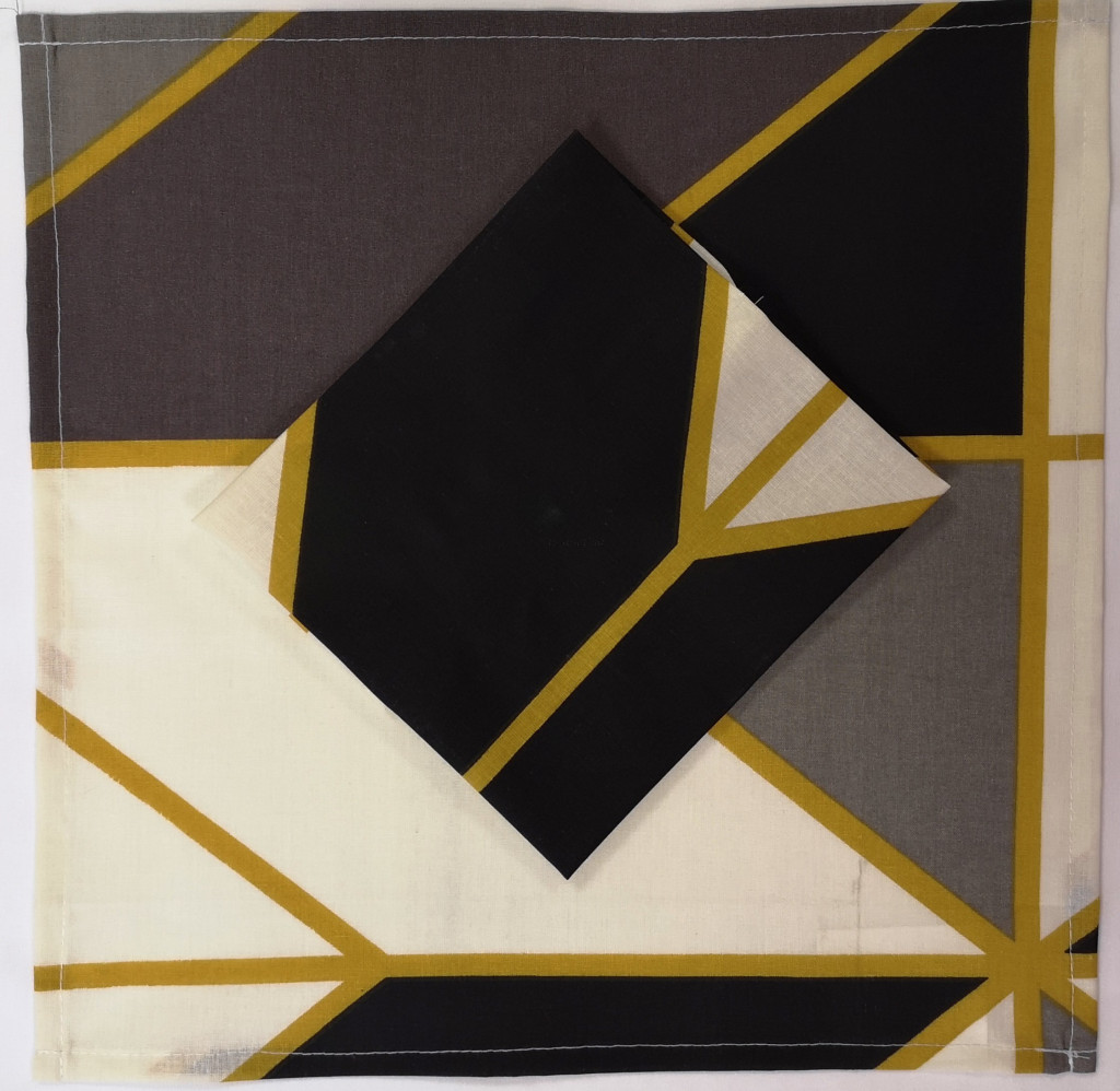 Textil szalvéta - 30x30cm geometriai mintával